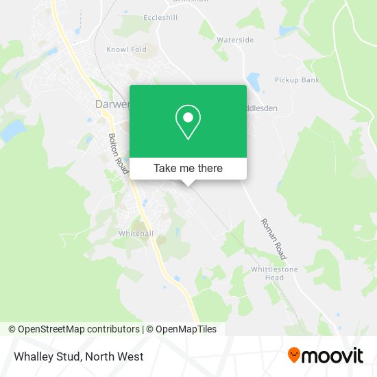 Whalley Stud map