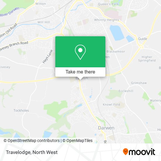 Travelodge map