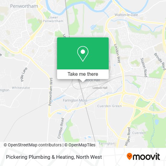 Pickering Plumbing & Heating map