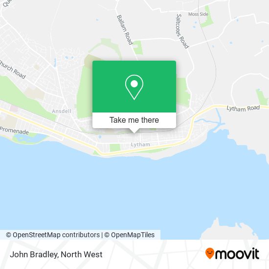 John Bradley map