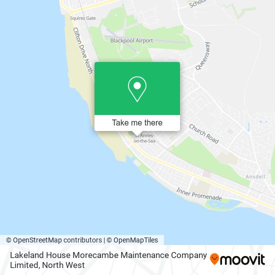 Lakeland House Morecambe Maintenance Company Limited map