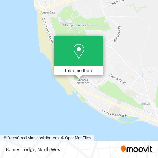 Baines Lodge map