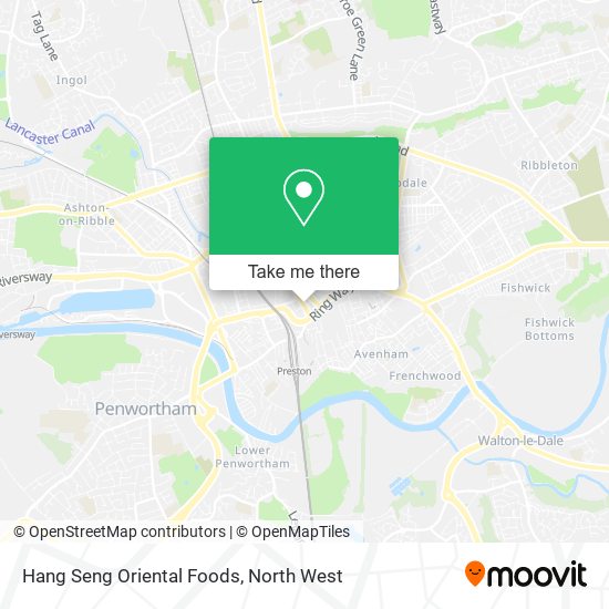 Hang Seng Oriental Foods map
