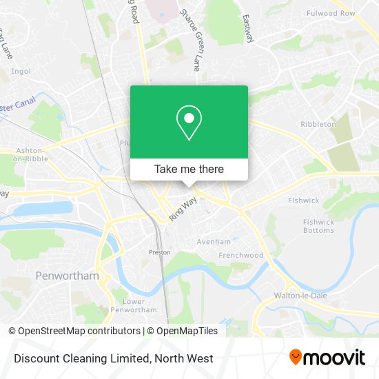 Discount Cleaning Limited map