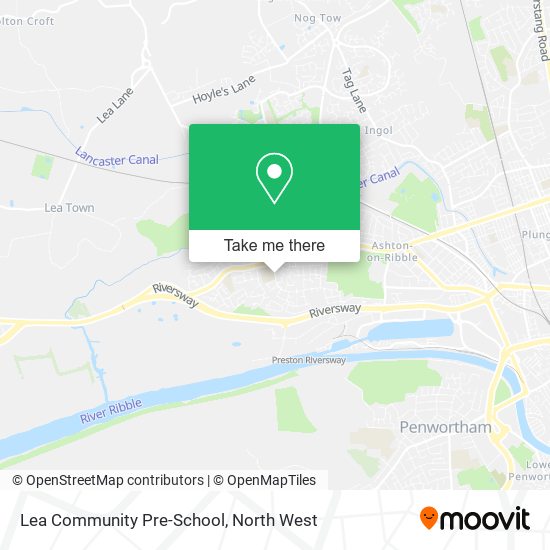 Lea Community Pre-School map