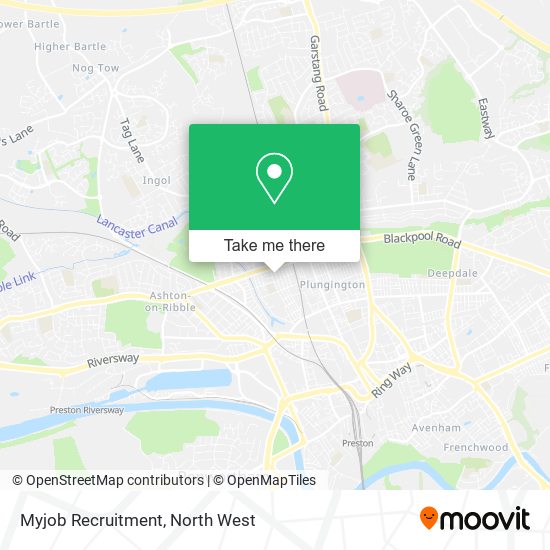 Myjob Recruitment map