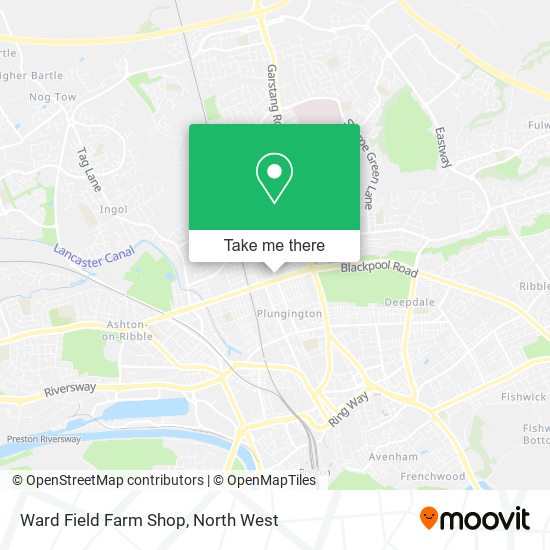 Ward Field Farm Shop map