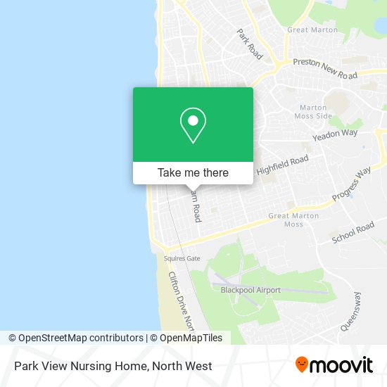 Park View Nursing Home map
