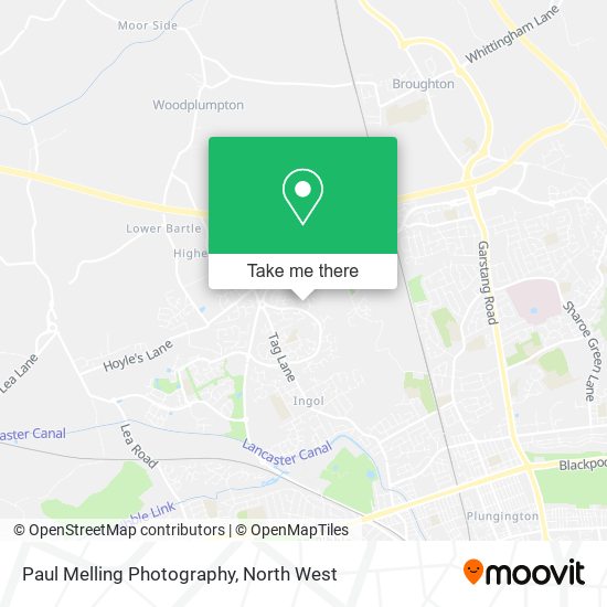 Paul Melling Photography map