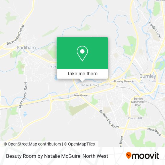 Beauty Room by Natalie McGuire map