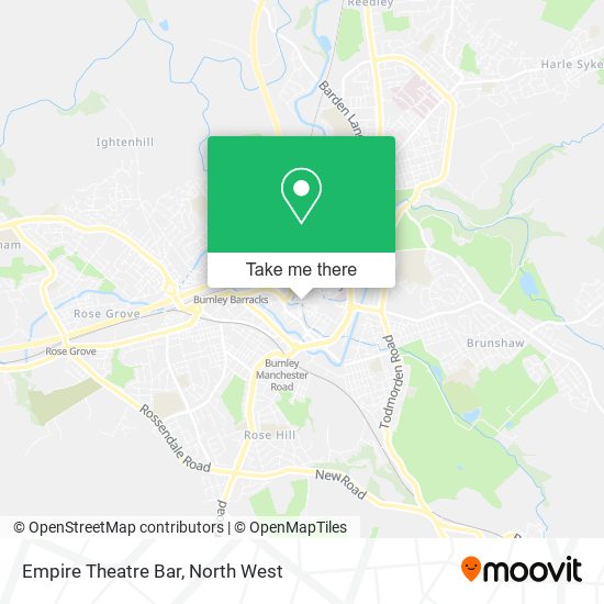 Empire Theatre Bar map