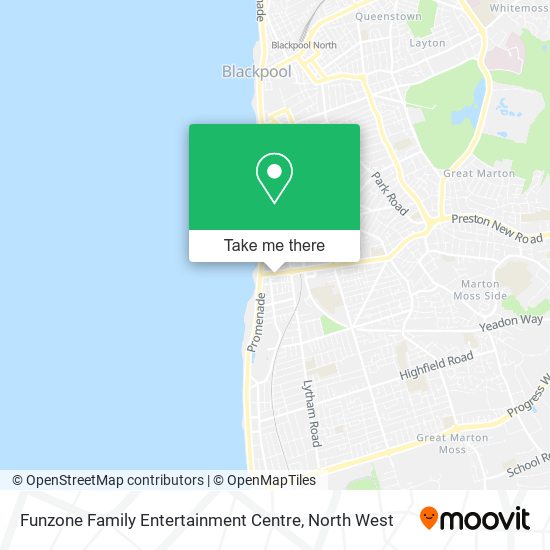 Funzone Family Entertainment Centre map