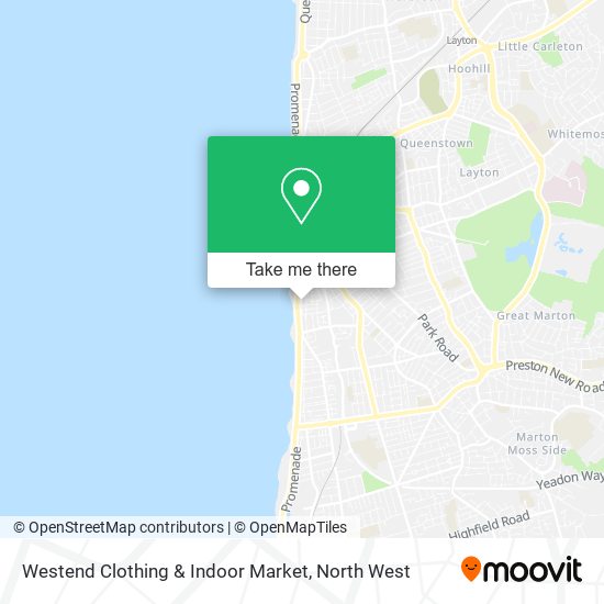 Westend Clothing & Indoor Market map