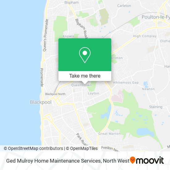 Ged Mulroy Home Maintenance Services map