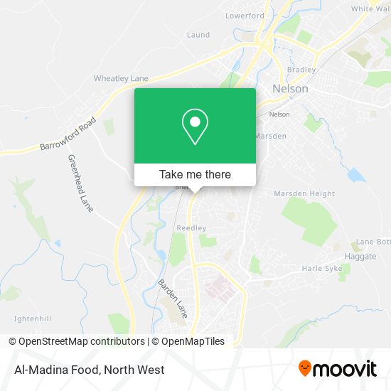 Al-Madina Food map