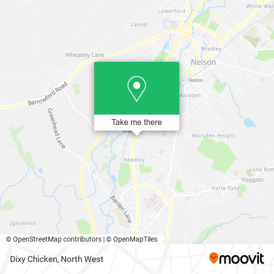 Dixy Chicken map
