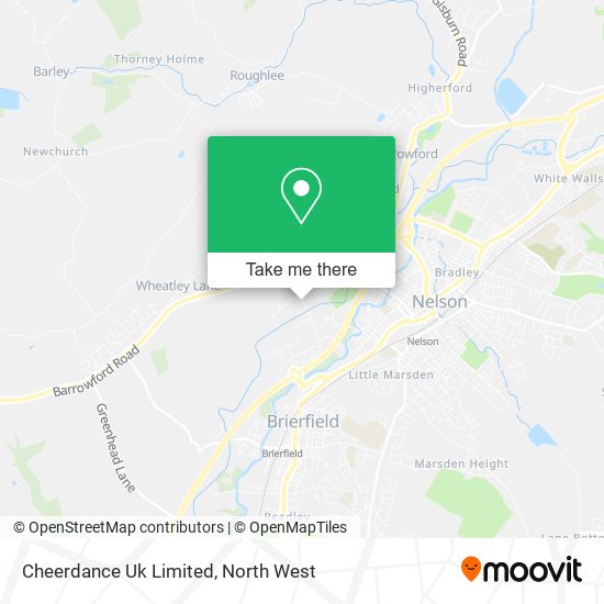 Cheerdance Uk Limited map