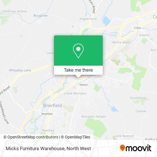 Micks Furniture Warehouse map