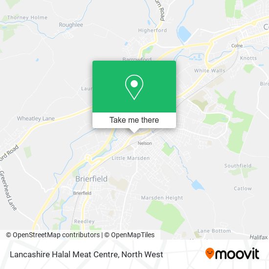 Lancashire Halal Meat Centre map