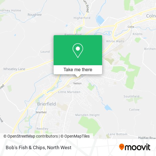 Bob's Fish & Chips map