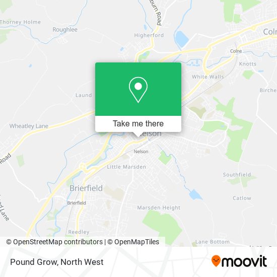 Pound Grow map