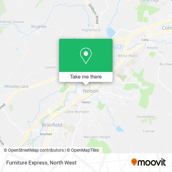 Furniture Express map