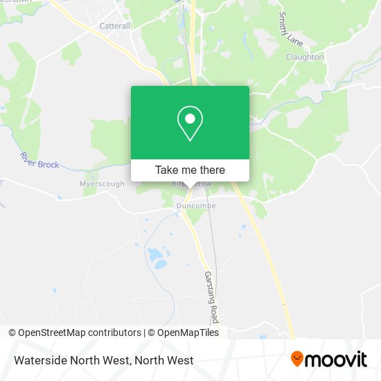 Waterside North West map
