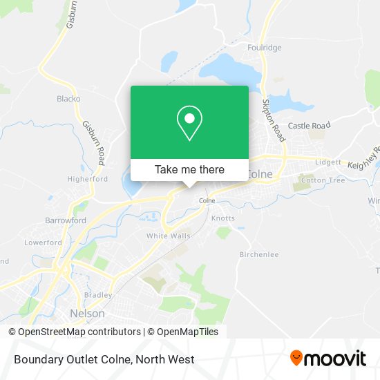 Boundary Outlet Colne map