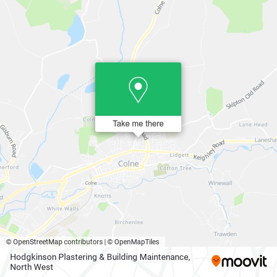 Hodgkinson Plastering & Building Maintenance map
