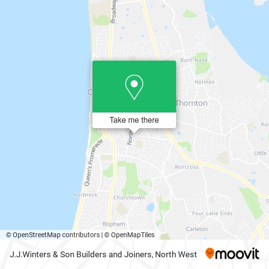 J.J.Winters & Son Builders and Joiners map