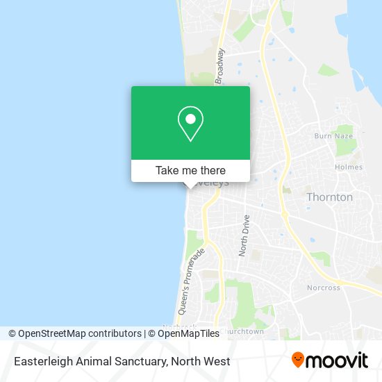 Easterleigh Animal Sanctuary map