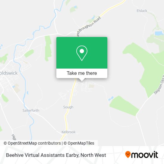 Beehive Virtual Assistants Earby map