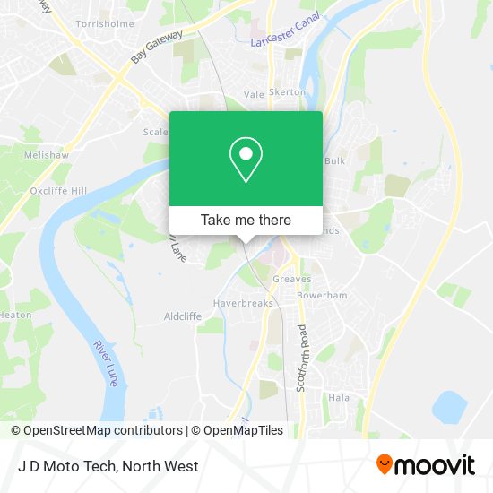 J D Moto Tech map