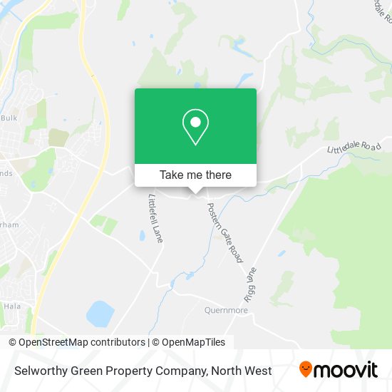 Selworthy Green Property Company map