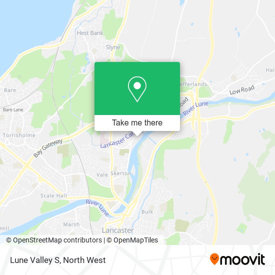 Lune Valley S map