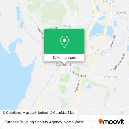 Furness Building Society Agency map
