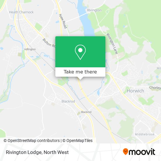 Rivington Lodge map