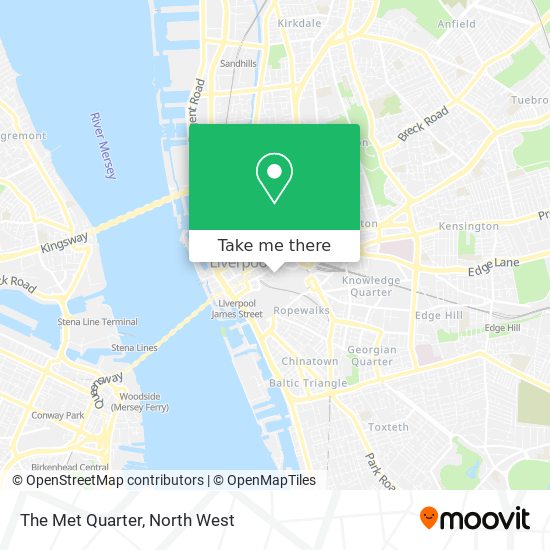 The Met Quarter map