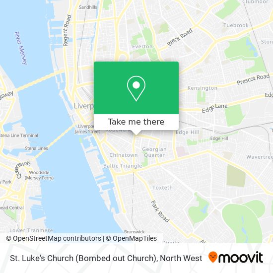 St. Luke's Church (Bombed out Church) map