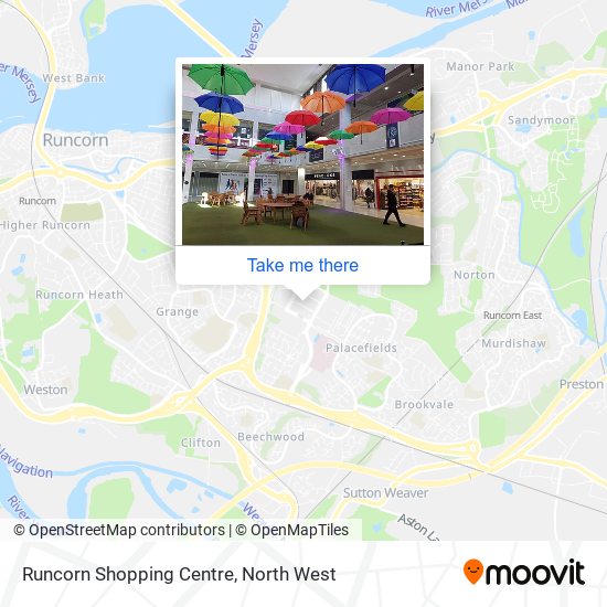 Runcorn Shopping Centre map