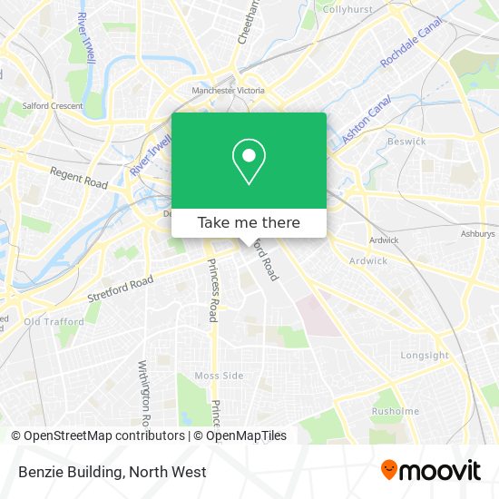 Benzie Building map