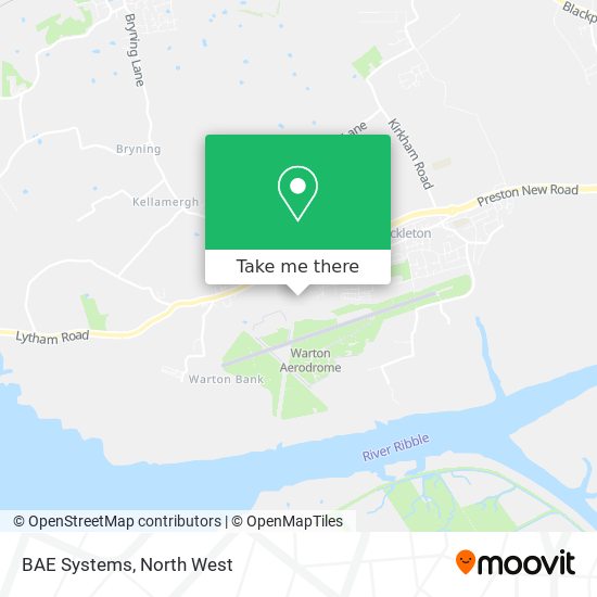 BAE Systems map