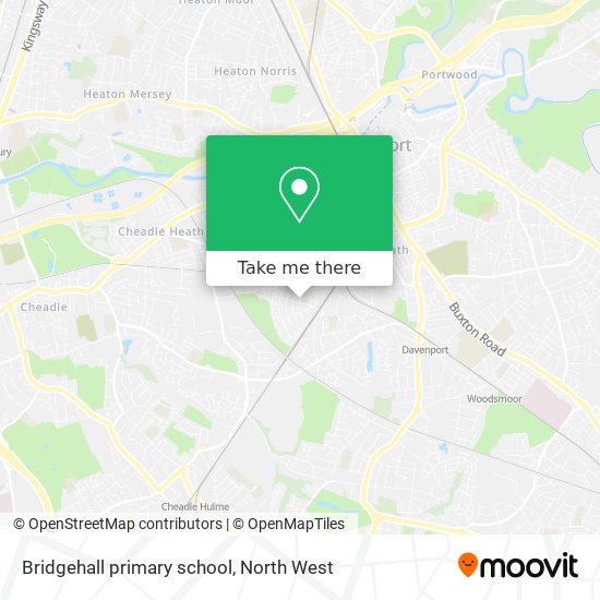 Bridgehall primary school map