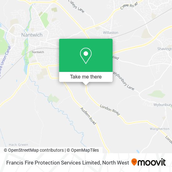 Francis Fire Protection Services Limited map