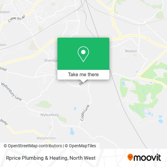 Rprice Plumbing & Heating map
