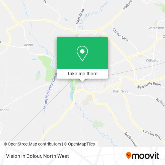 Vision in Colour map
