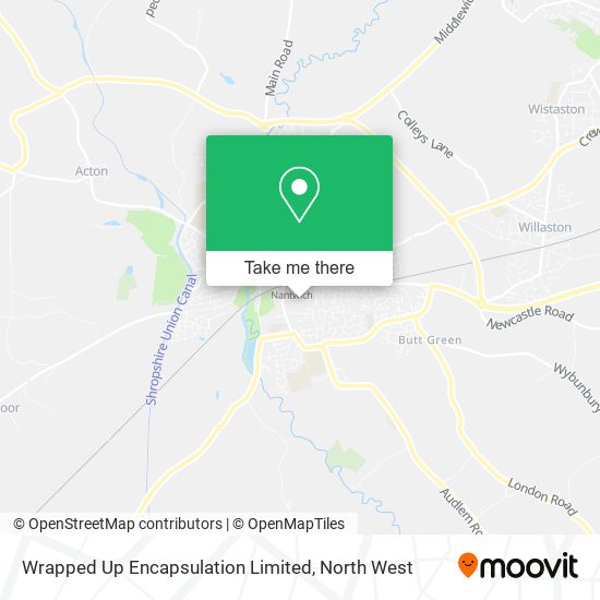 Wrapped Up Encapsulation Limited map