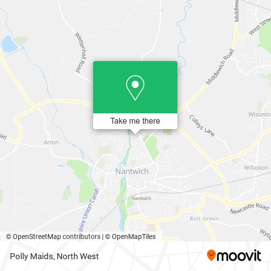 Polly Maids map