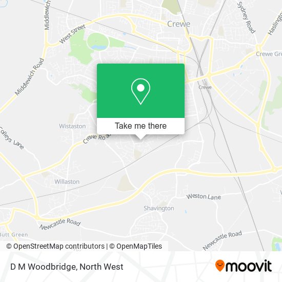 D M Woodbridge map