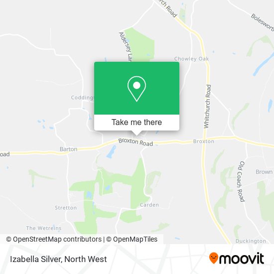Izabella Silver map
